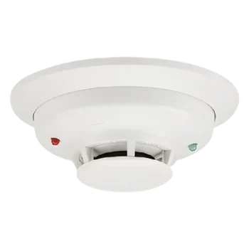 Detector Multicriterio de Humo y Calor / 2 Hilos No Polarizado / Sensor Térmico Fijo 57.2°C (135°F) / LED Bicolor / UL268