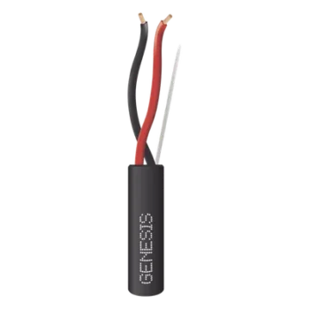 Cable FPL para Enterrado Directo / 2x14 AWG / 305 m (1000 ft) / Doble Aislamiento / Intemperie / Detección de Incendios y Evacuación