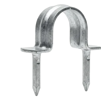 Abrazadera Tipo Uña / Conduit Pared Gruesa 2" (51 mm) / Acero Pregalvanizado / Fijación Tornillo #12