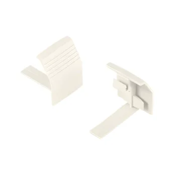 Unión Recta de Base para Canaleta / PVC Rígido / UL94V-0 / Radio de Curvatura 1 in / TIA/EIA / Blanco