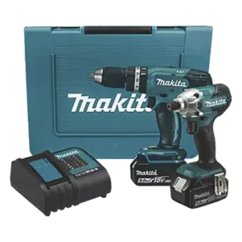 Kit Taladro Rotomartillo y Atornillador de Impacto / 18V / 2 Baterías 5.0 Ah / Cargador Rápido / 38 Nm y 155 Nm / 1.64 pies-lb y 114.3 ft-lb