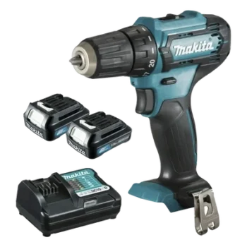Atornillador broquero cambio rápido 3/8" / 2 baterías 12V 1.5Ah / 81 accesorios / 6.0 N.m / 220 RPM
