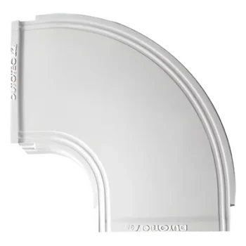 Curva Horizontal / Aluminio Inyectado SAE 305 / Pintura Electrostática 60-100 μm / -20°C a +180°C / 0.489 kg