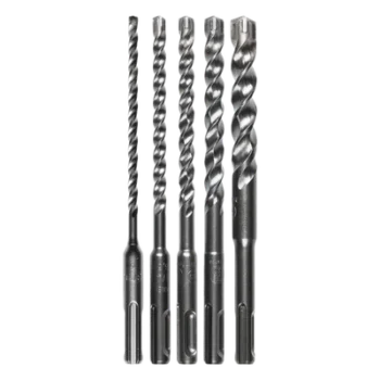 Juego de brocas SDS-MAX / 5 piezas / 3 filos / 6' (1.83 m) de largo / Concreto armado