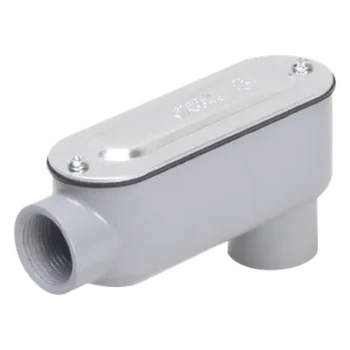 Caja Condulet tipo LB / 1/2" (12.7 mm / 0.5 in) / UL / NEMA 3R / Tapa y empaque incluidos