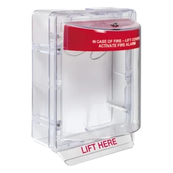 Cubierta Protectora de Alarma / Policarbonato Inviolable / Bocina Ajustable 95/105 dB / Montaje en Superficie / ADA
