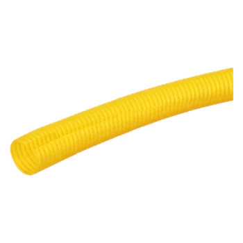 Tubo Corrugado Abierto / 1.50 in (38.1 mm) Diámetro / 3.1 m (10.2 ft) Largo / Polietileno / Interior / UL 94 HB / ROHS