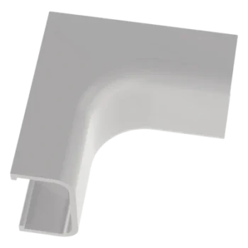 Esquinero interior para canaleta / Radio controlado / ABS / Blanco mate / 90° / UL94V-0
