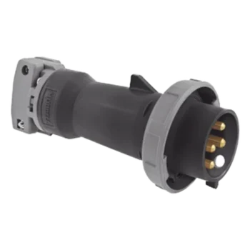 Enchufe Macho Pin and Sleeve / 60 A / 600 VCA / Trifásico 3 Polos 4 Hilos / IP67 / -40 °C a 75 °C