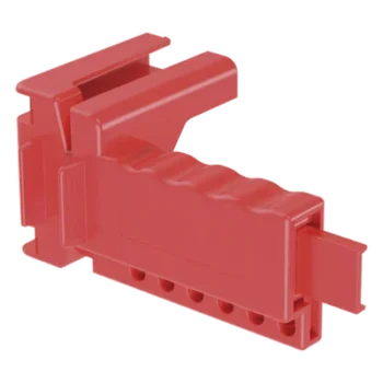 Dispositivo de Bloqueo LOTO para Válvulas de Bola / 1/4" a 1" (6.4 a 25.4 mm) / Mango hasta 7.5" (190.5 mm) / Rojo