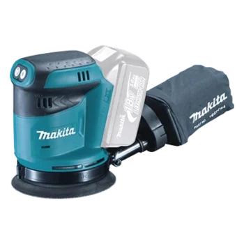 Lijadora orbital inalámbrica / 18V / 3 velocidades 7,000-11,000 OPM / Órbita 1/8" / Disco 125mm (5") / Peso 1.4-1.7 kg (3-3.7 lbs)