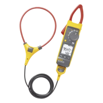 Pinza Amperimétrica / CC/CA TRMS / 1500 V CC / 1000 V CA / 999.9 A mordaza / 2500 A iFlex / CAT III 1500 V / Certificado de calibración