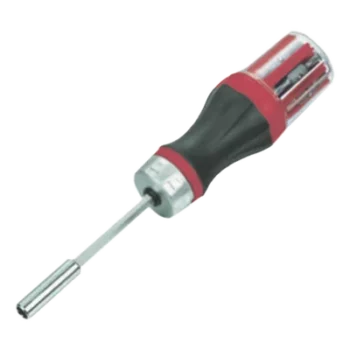 Desarmador multifuncional / 16 en 1 / Función de matraca / Mango ergonómico antideslizante / Acero cromo vanadio