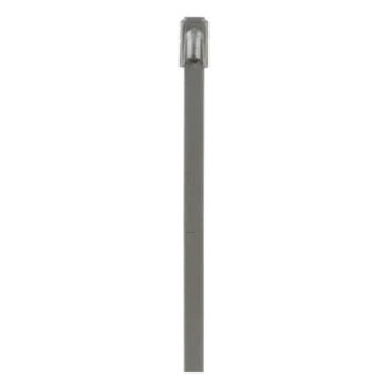 Brida de Acero Inoxidable / 201mm (7.9") largo / 4.6mm ancho / Tipo 304 / Paquete 100 pz