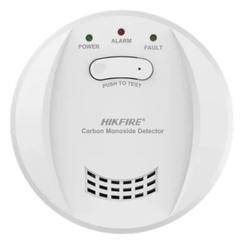 Detector de Monóxido de Carbono / Sensor Electroquímico / Alarma 85 dB a 3 m (9.8 ft) / Batería 5 Años / Montaje Pared o Techo