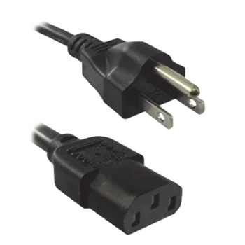 Cable de Poder para Contacto Empotrable / 10 A / 125 V / Norma EIA/TIA-569-A