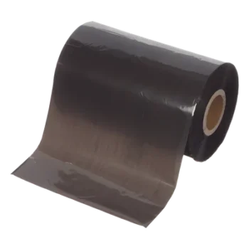 Cinta de Transferencia Térmica / Cera-Resina / 4.33 x 1181 pulg / 110 mm x 363 m / Negro