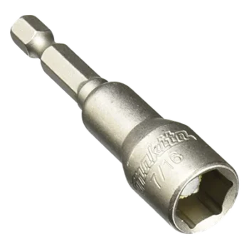 Punta magnética con guía buscadora / 7/16" / 2-9/16" (65 mm) / Zanco hexagonal