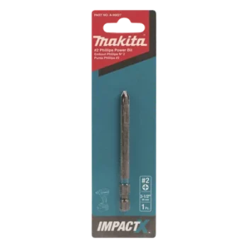 Punta Phillips Impact-X / PH2 / 3-1/2" (89mm) / Acero Alta Resistencia / Blister 1 pieza