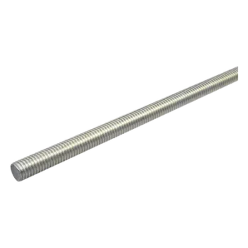Barra Roscada / 3/16" (4.7 mm) / 1 m (3.28 ft) / SAE 1018 / Galvanizado Electrolítico