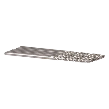Broca para metal / 3/16" (4.76 mm) / HSS / 3-1/2" (88.9 mm) longitud total / 10 piezas