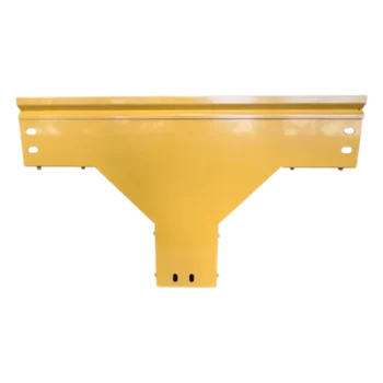 Charola T Vertical / Aluminio Fundido / 4" x 4" / Radio 8" / Recubrimiento Epóxico / Incluye Accesorios