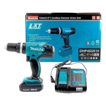Rotomartillo Atornillador / 1/2" / 2 Velocidades / 0-400 y 0-1300 RPM / 42 Nm / 18V Li-Ion 3.0Ah / 2 Baterías / Freno Eléctrico / 2 kg / 0.79 x 0.26 x 0.80 ft
