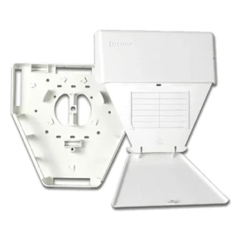 Salida Multiusuario de Telecomunicaciones / 18 Módulos MAX / 26 Puertos Fibra / Montaje Superficie / 200.2 x 200.2 x 57 mm / 7.88 x 7.88 x 2.25 in / Blanco
