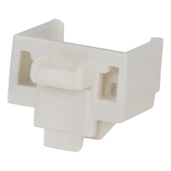 Kit de Bloqueo de Puertos RJ45 / 10 Unidades / Llave de Extracción Incluida / Color Blanco Mate
