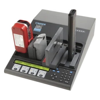 Analizador de baterías / 4 cavidades / 170 W / 6 A por estación / 1.2-36 V / Litio-Níquel-Plomo