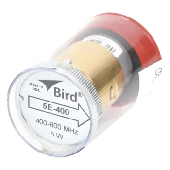 Elemento Insertable para Wattmetro / 50 W / 400-800 MHz / Conector 7/8" / Calibración Estándar Bird