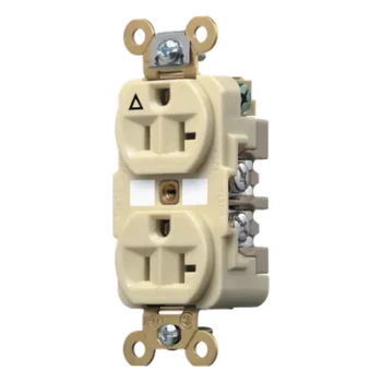 Contacto Dúplex Industrial / 20 A / 125 V / 2 Polos 3 Hilos / NEMA 5-20R / 0.66 ft Cable