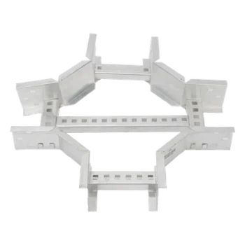 Derivación "X" Horizontal de Aluminio Perfil Z / Peralte 3 1/4" / Ancho 6"/ Radio 8" / Incluye Tornillería (CHXHEZ314R8X6AK)