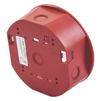 Caja de Montaje en Techo / Para Sirena / Color Rojo / Diseño Compacto / Compatible Serie L