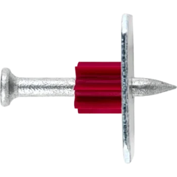 Clavo con Rondana para Concreto / Diámetro 3.6 mm / 2 Pulgadas / Rondana 25 mm / Carga 3.71 kN / Herramienta Cañón 8 mm