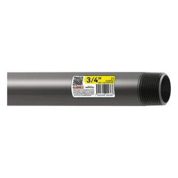 Tubería Conduit Pared Gruesa de Acero Galvanizado de 4" / Recubrimiento Zinc Interior y Exterior / Inmersión en Caliente / Etiqueta Amarilla/ NMX-J-535-ANCE.