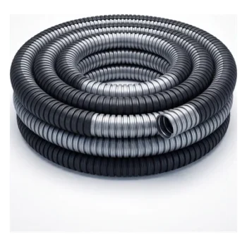 Tubo Flexible Liquidtight 2 1/2" (63 mm) / Acero Galvanizado + Forro PVC / Rollo 10 m (32.8 ft) / NEMA 4 / IP65