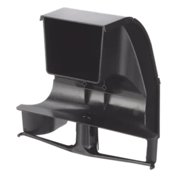 Bajada para canaleta / Radio de curvatura 50.8 mm (2 in) / ABS resistente a impactos / Compatible 4x4, 6x4, 12x4, 24x4 / 153.9 mm (6.06 in) alto / 274.1 mm (10.79 in) largo / 306.6 mm (12.07 in) ancho / ROHS / Negro