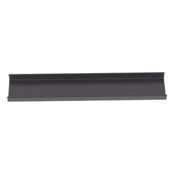 Canaleta de enrutamiento / 12x4 pulgadas / PVC rígido 94V-0 / 1.8 m (5.9 ft) / Negro