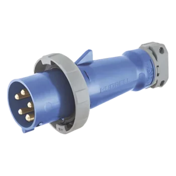 Clavija industrial / 30 A / 120/208 V CA / 4 polos 5 hilos / IP67 / 3 fases / #12-8 AWG