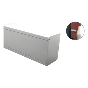 Tapa final de aluminio / Calibre 18 / -20°C a 120°C / 0.042 kg / 1.65 oz / Compatible con sistemas modulares