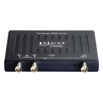 Osciloscopio para PC / 2 Canales / 50 MHz Ancho de Banda / 500 MS/s / AWG 1 MHz / USB / 164 pies (50 m) equivalente