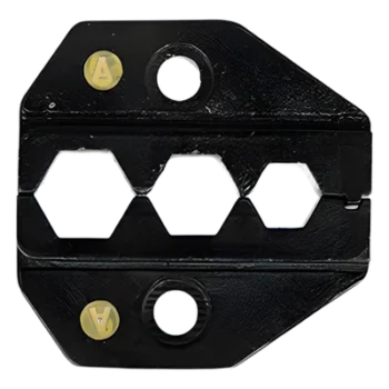 Mordaza para Plegar Conectores de Anillo / 3 Cavidades / 0.255", 0.324", 0.305" / RG-59/U, RG-6/U, Tipo F CATV