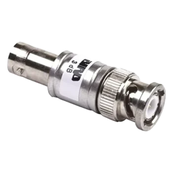 Atenuador en Línea / 3 dB / 2 W / DC-4 GHz / BNC Macho-Hembra / 50 Ω