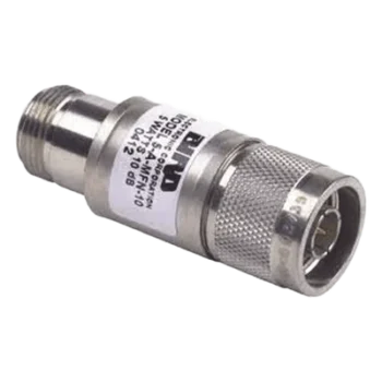 Atenuador en Línea de 10 dB, 5 W. Máximo, CD-4 GHz, Conectores N Macho-Hembra.