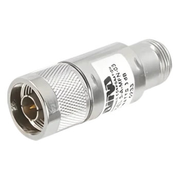 Atenuador en Línea / 3 dB / 5 W / DC-4 GHz / N Macho-Hembra / IP67 / 2.5' (64 mm) Largo