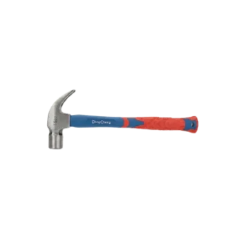 Martillo de Uña / 16 oz (0.45 kg) / Mango Ergonómico de Fibra de Vidrio / Cabeza Anticaída