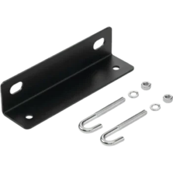 Soporte de Pared para Escalerilla de Cableado / Acero Galvanizado Calibre 10 / Acabado en Polvo Negro RAL 9005 / 18 in de Ancho / Incluye Pernos en J, Tuercas y Tornillos