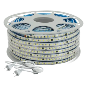 Manguera LED / 50 m (164 ft) / 127 V CA / 500 W / 6500 K Blanco / SMD / IP65