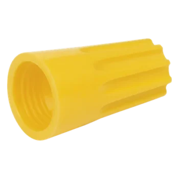 Capuchón Roscable para Cable / 10 AWG / Amarillo / 25 Piezas / 22.7 x 10.0 x 13.0 mm